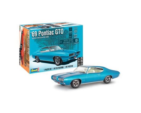 Revell 1/24 1969 Pontiac GTO Model Kit