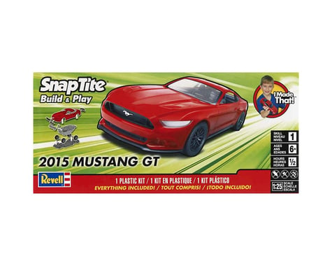Revell Germany 1/25 2015 Ford Mustang GT, Red