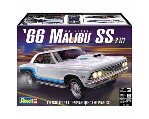 Revell 1/24 66 Chevy Malibu SS 2N1 Model Kit
