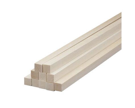 Revell Germany 887478 Basswood 1/2 x 1/2 x 24" (10)