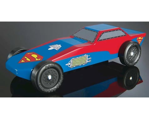 Revell Germany Superman Sports Car Racer Series Kit Pinewood Derby