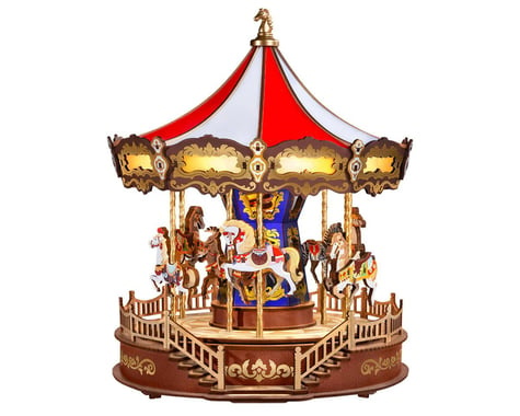 Robotime Classic Carousel Miniature 3D Wooden Model Kit