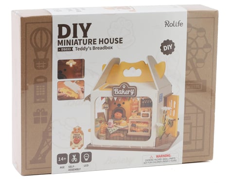 Robotime Teddy's Breadbox Wooden Craft Kit