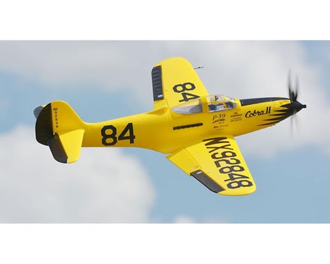SCRATCH & DENT: RocHobby P-39 Cobra II Racer PNP Electric Airplane (980mm)