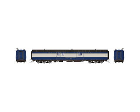 Rapido Trains N 73'6" Baggage Car w/6-Wheel Trucks, B&O #669
