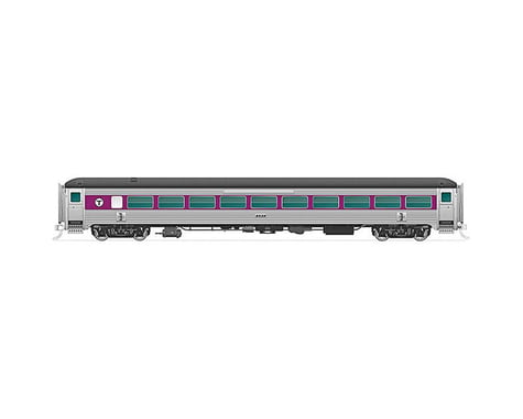 Rapido Trains N New Haven 8600-Series Coach MBTA PurpWBnd #2530