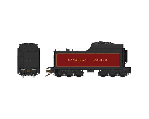 Rapido Trains HO 12,000-Gallon Coal Tender w/Buckeye Trucks, CPR