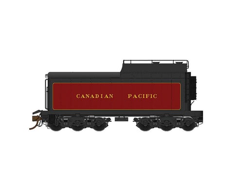 Rapido Trains HO12,000-Gallon Coal Tenderw/Commonwealth Trks,CPR