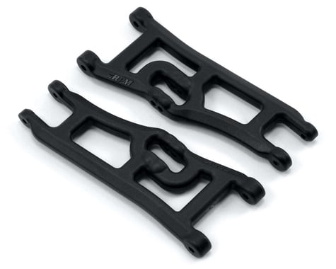 RPM Wide Front A-Arms for Traxxas Rustler/Stampede (Black) (2)