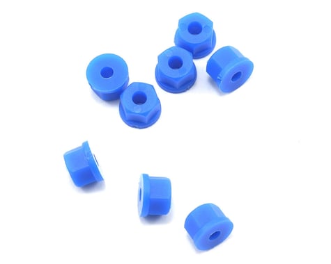 RPM Nylon Nuts 4-40 (Neon Blue) (8)