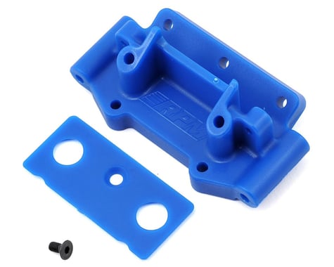 RPM Front Bulkhead for Traxxas 2WD (Blue)