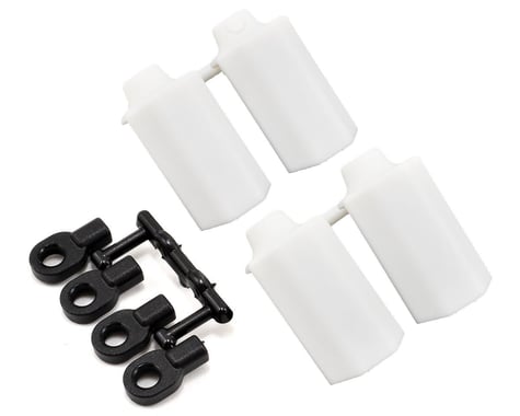 RPM Shock Shaft Guards (White) (4)