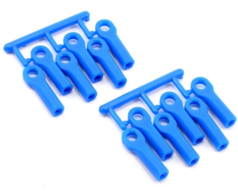 RPM Long Turnbuckle Rod End Set for Traxxas Chassis (Blue) (12)