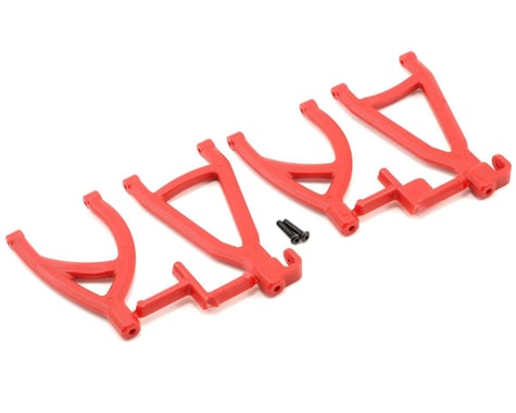 RPM Rear Upper & Lower A-Arms for Traxxas 1/16 E-Revo (Red)