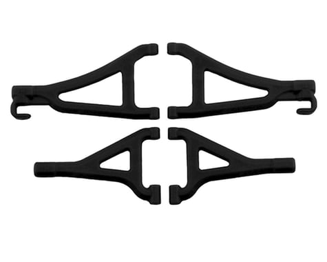 RPM Front Upper & Lower A-Arms for Traxxas 1/16 Revo (Black)