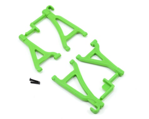 RPM Front Upper & Lower A-Arms for Traxxas 1/16 Revo (Green)