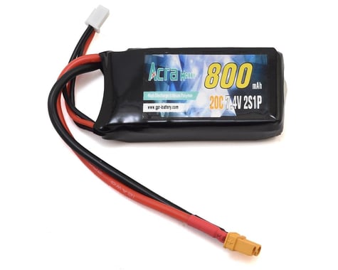RaceTek GPR 2S 20C LiPo Battery (7.4V/800mAh)