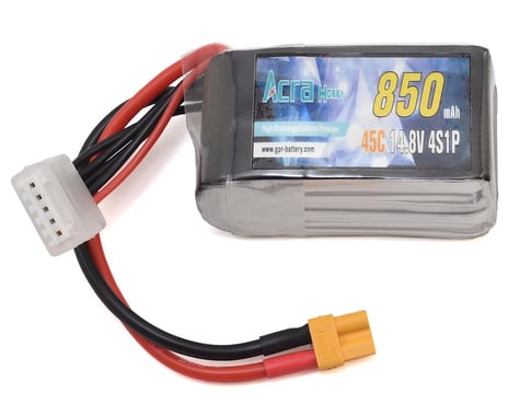 RaceTek GPR 4S 45C LiPo Battery (14.8V/850mAh)
