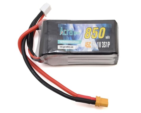 RaceTek GPR 3S 45C LiPo Battery (11.1V/850mAh)