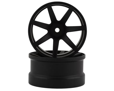 Reve D JD7 Drift Wheel (Black) (2) (8mm Offset)
