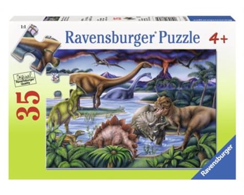 Ravensburger Dinosaur Playground Kids Jigsaw Puzzle (35pcs)