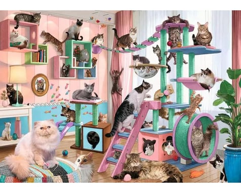 Ravensburger Cat Tree Heaven Jigsaw Puzzle (1000Pcs)