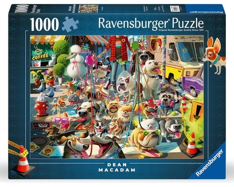 Ravensburger Dean MacAdam: The Dog Walker Jigsaw Puzzle (1000Pcs)