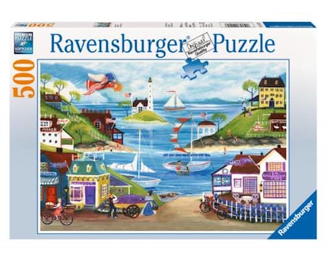 Ravensburger Lovely Seaside 500Pc Puzzle