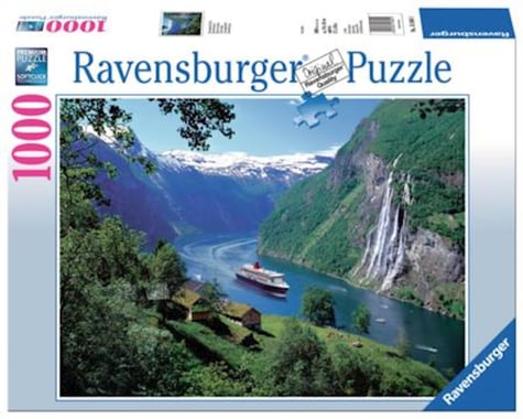 Ravensburger Usa  Norwegian Fjord 1000Pc Puzzle