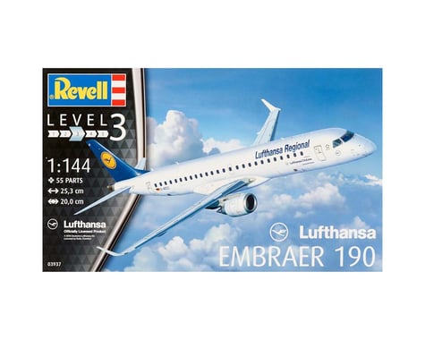 Revell Germany 03937 1/144 Embraer 190 Lufthansa