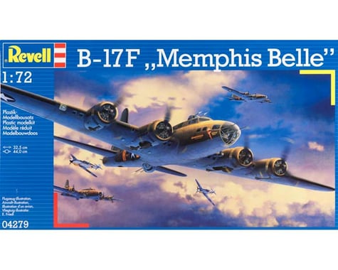 Revell Germany  1/72 B-17F Memphis Belle Usaf Bomber