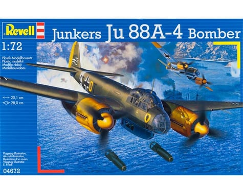 Revell Germany 04672 1/72 Junkers Ju88 A-4 Bomber