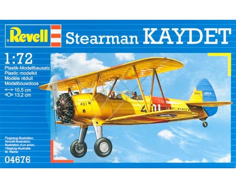 Revell Germany 1/72 Sterman Pt-13D Kaydet Biplane Trainer
