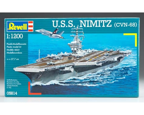 Revell Germany 05814 1/1200 USS Nimitz CVN-68