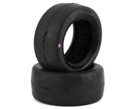 Raw Speed RC "Slick" 2.2" 1/10 Front 4WD Buggy Tires (2) (Gumball (Pink))