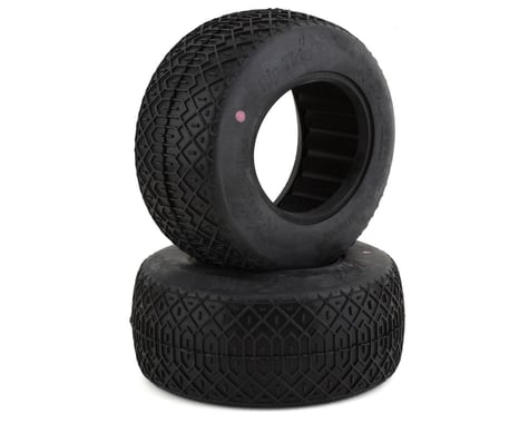 Raw Speed RC "Rip Tide" Short Course Tires (2) (Gumball (Pink))