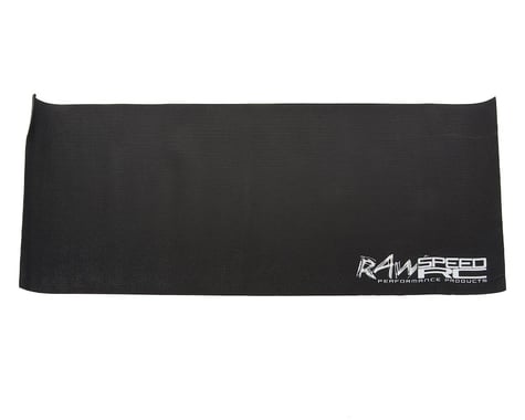 Raw Speed RC Gen 1 Pit Mat (Black) (61x122cm)