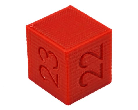 Raw Speed RC Ride Height Cube (22/23/24mm) (Red)