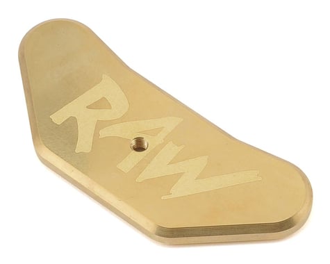Raw Speed RC Mugen MBX7R Brass Chassis Weight (40g)