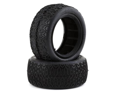 Raw Speed RC Stage Two Front 4WD Buggy Tires (2) (Gumball (Pink))