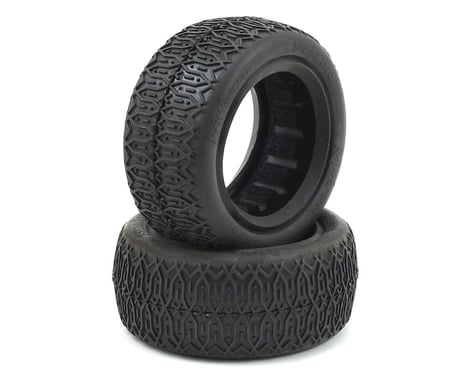 Raw Speed RC Stage Two Front 4WD Buggy Tires (2) (Super Soft)