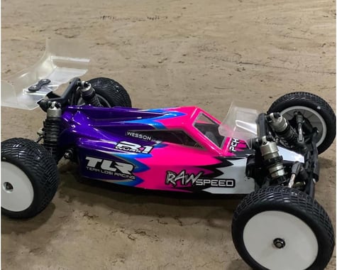 Raw Speed RC TLR 22 5.0 RS-2 1/10 Buggy Body (Clear)