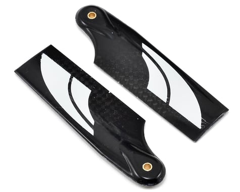 SAB Goblin 80mm Carbon Fiber Tail Blade Set (Black)