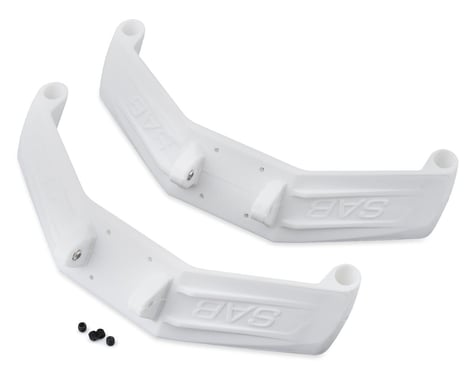 SAB Goblin Plastic Landing Gear Set (White) (2)