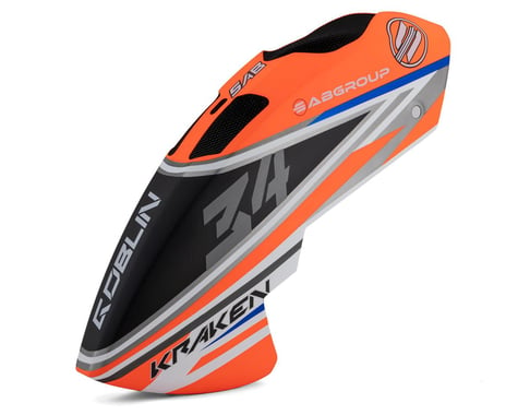 SAB Goblin Kraken 580 Nitro CF Canopy (Orange/Blue)