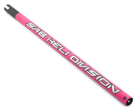 SAB Goblin Aluminum Tail Boom (Pink) (Goblin Raw 420/Raw Competition 420)