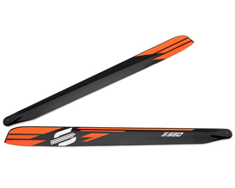 SAB Goblin 580mm "S Line" Carbon Fiber Main Blades (Orange)