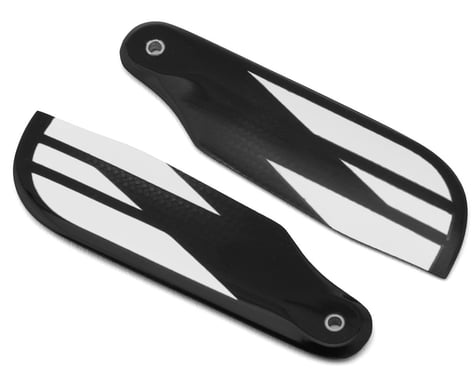 SAB Goblin 72mm Carbon Fiber Tail Blade Set (White)