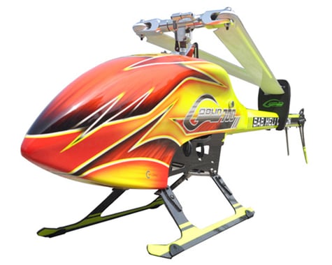 SAB Goblin Goblin 700 Flybarless Electric Helicopter Kit w/Carbon Fiber Blades (Yellow)