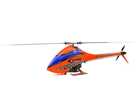 SAB Goblin Goblin 700 Speed Flybarless Electric Helicopter Kit w/CF Blades (Orange)